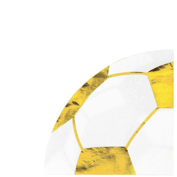 Champion Football Shaped Napkins