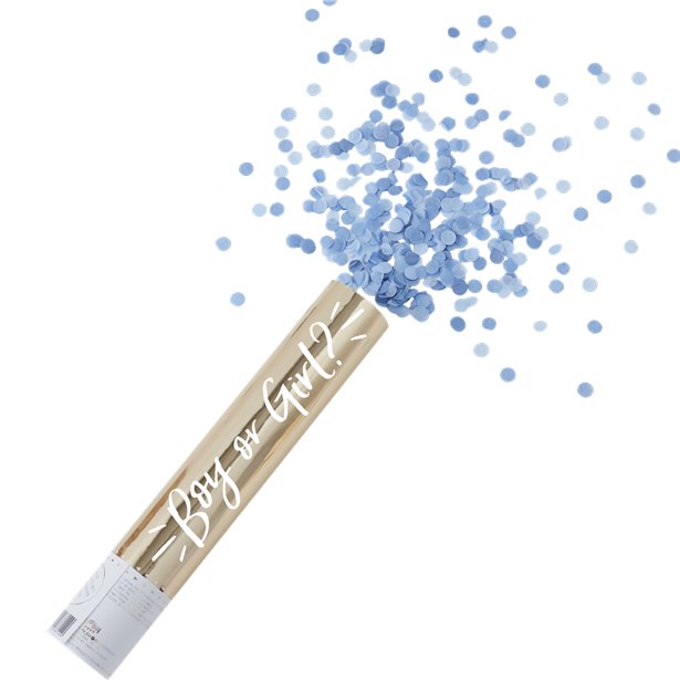 Oh Baby Blue Gender Reveal Cannon Shooter
