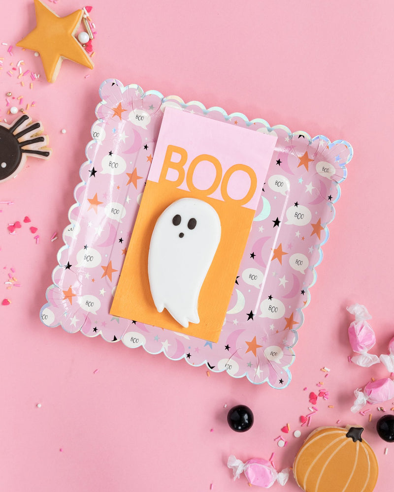 Happy Haunting Boo Guest Napkins