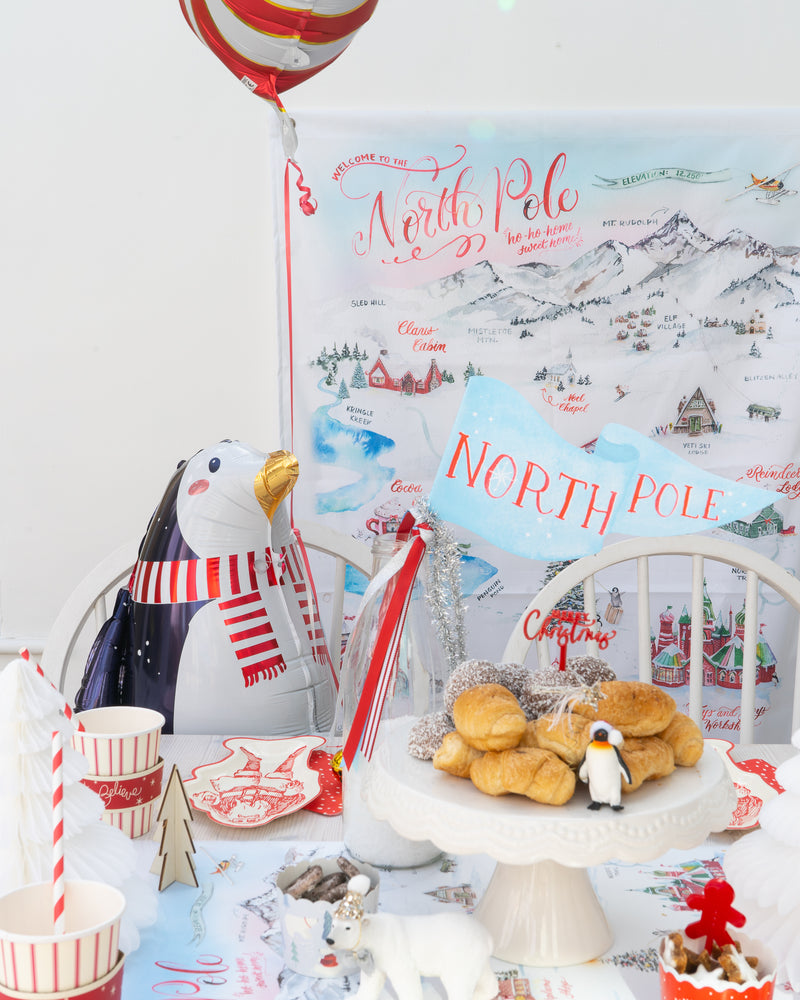 North Pole Party Pennant