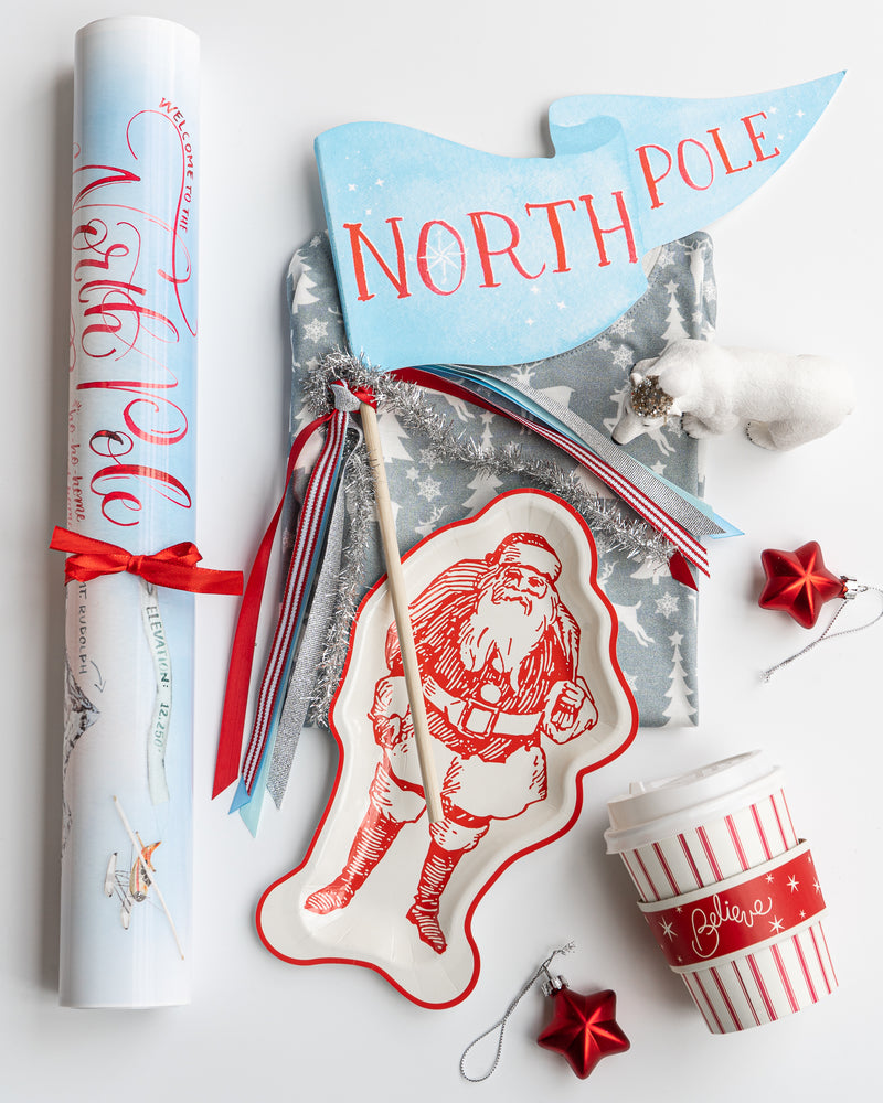 North Pole Party Pennant