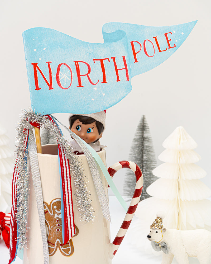 North Pole Party Pennant