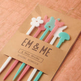 Spring Bunnies Stir Sticks
