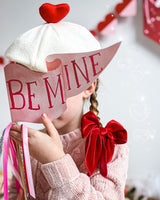 Velvet Hand Tied Hair Bows