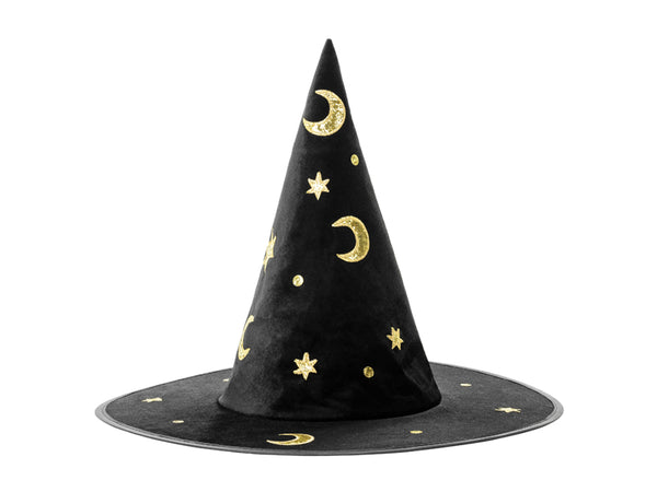 Stars and Moons Witch's Hat