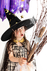 Stars and Moons Witch's Hat
