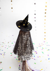 Stars and Moons Witch's Hat