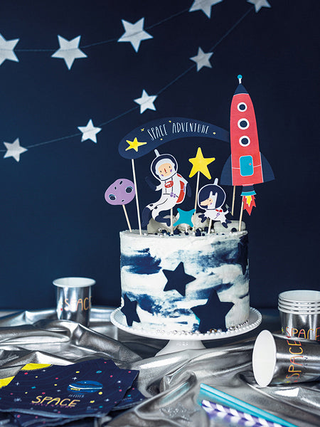 Space Cake Toppers
