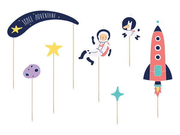 Space Cake Toppers