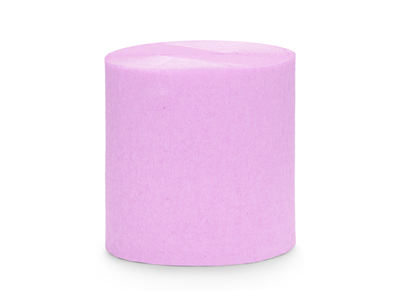 Crepe Paper Streamers Light Lavender