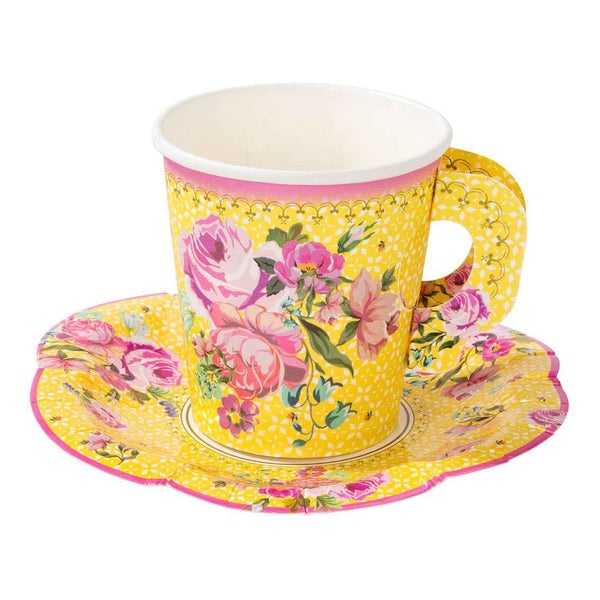 Vintage Paper Teacups Mix