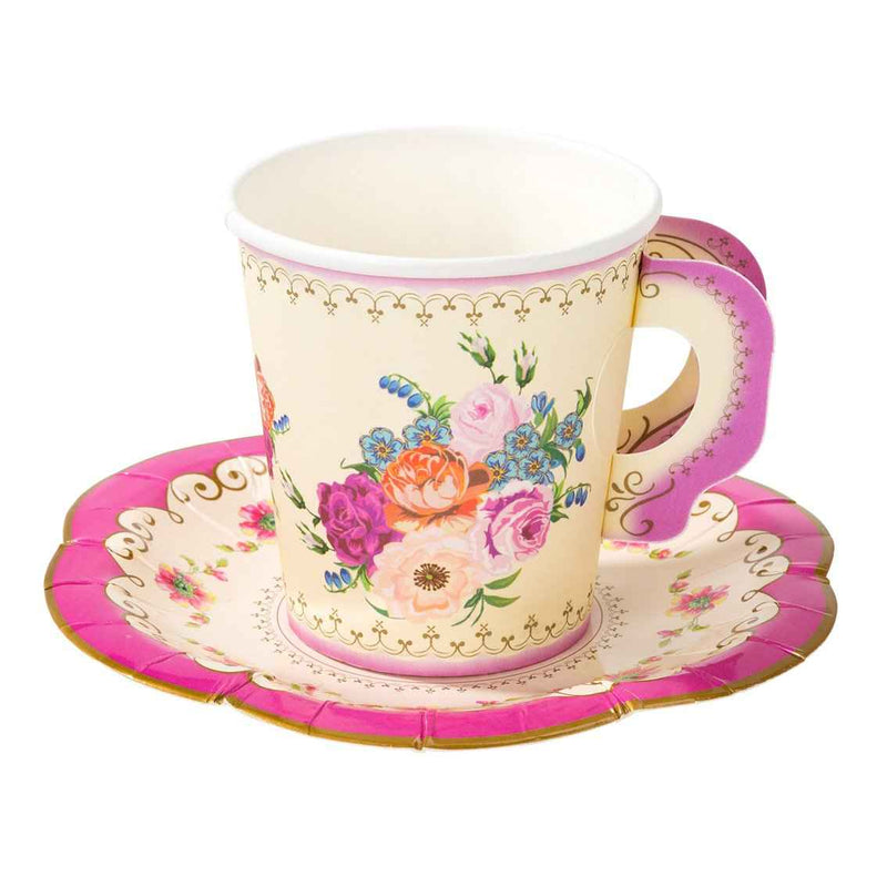 Vintage Paper Teacups Mix