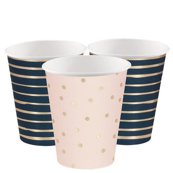 Gender Reveal Paper Cups 8pk