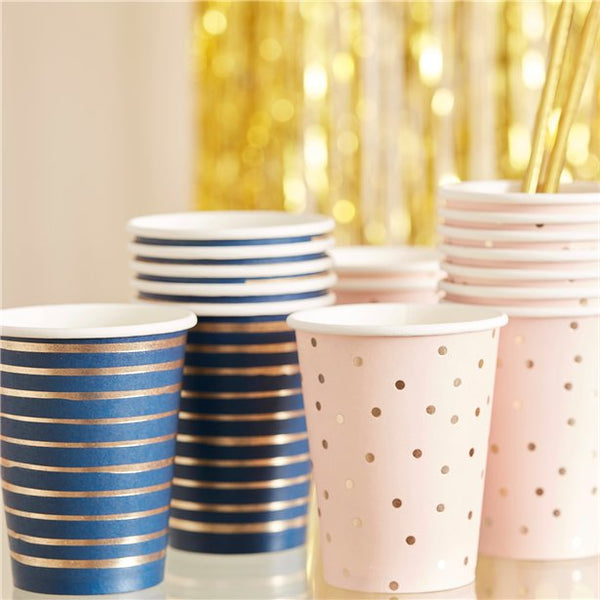 Gender Reveal Paper Cups 8pk