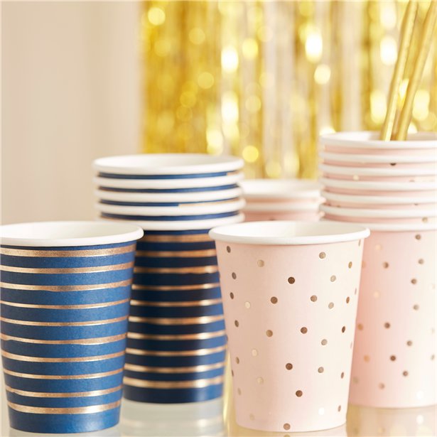Gender Reveal Paper Cups 8pk