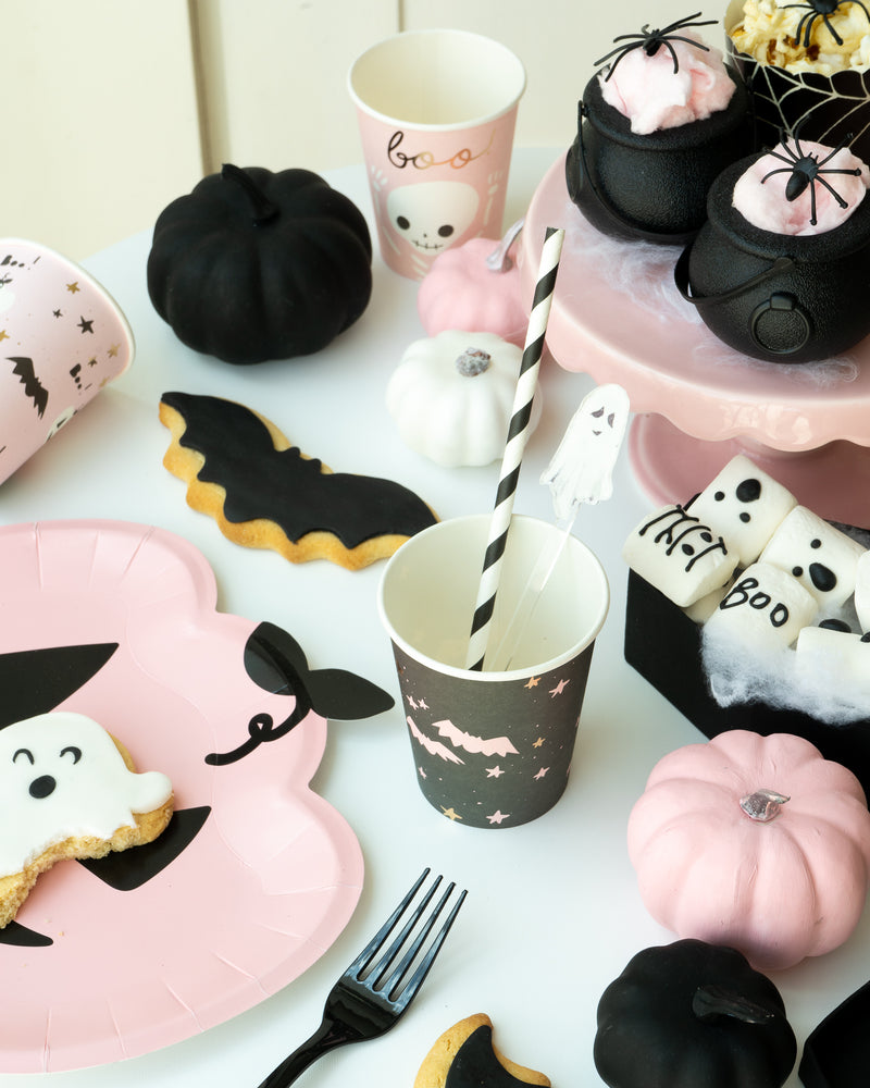 Pink Pumpkin Plates