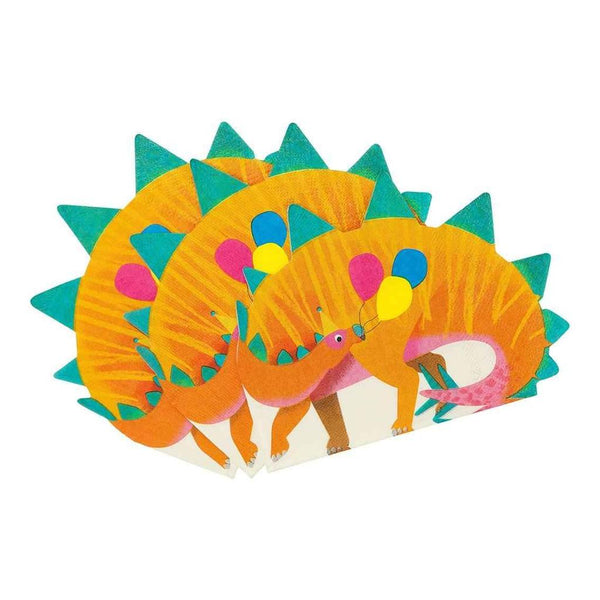 Little Dino Shaped Napkins