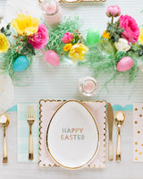 Easter Egg Shaped Plates