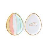 Easter Egg Shaped Plates