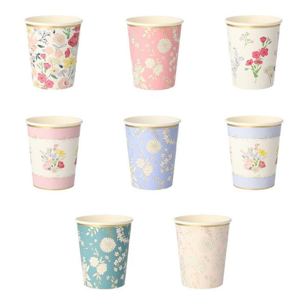 English Garden Cups
