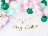 Pink Candy Cane Foil Balloon