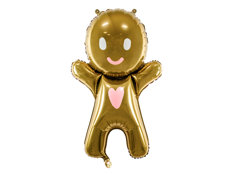 Gingerbread Man Foil Balloon