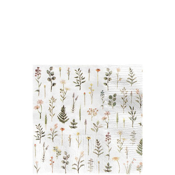 Floral Cocktail Napkins 16pk