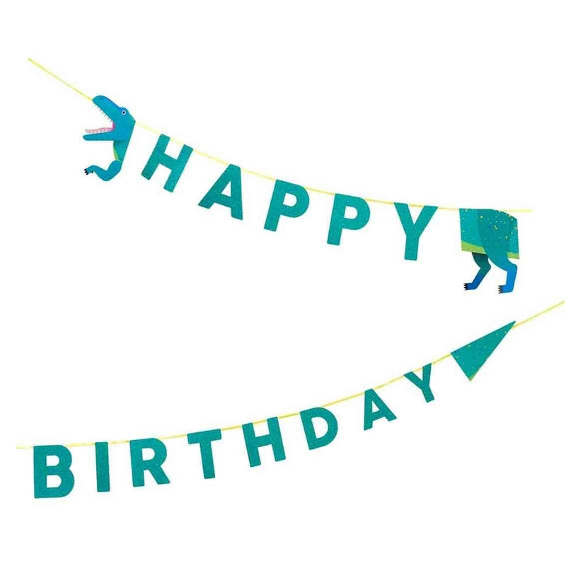 Little Dino Birthday Garland