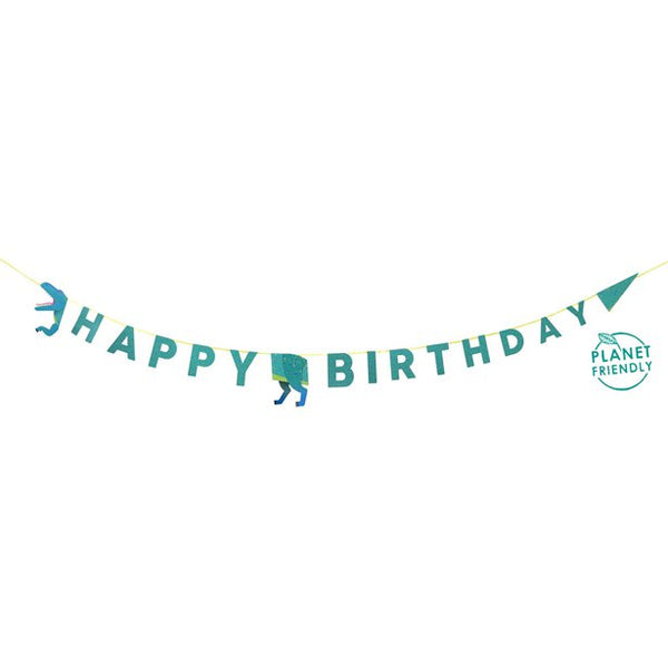 Little Dino Birthday Garland
