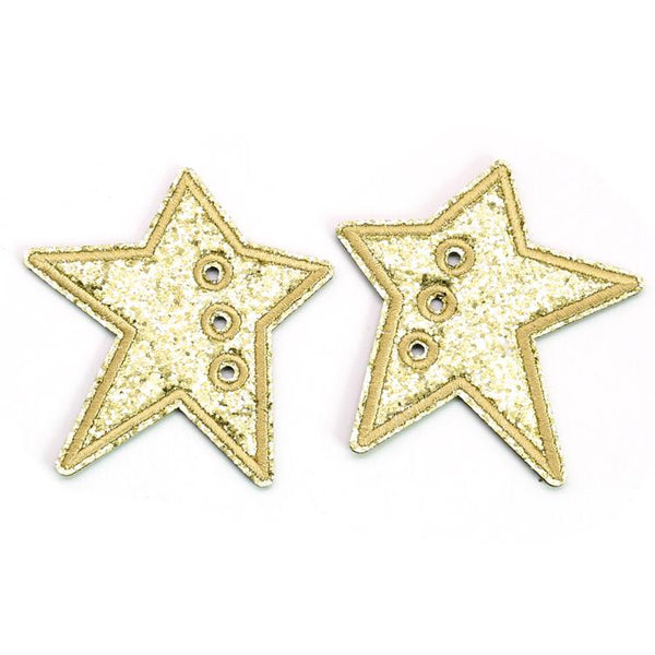 Glitter Star Shoe Accessories