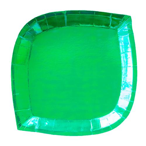 Emerald City Posh Dinner Plates