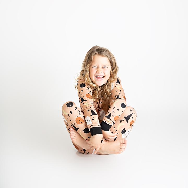 Trick or Treat Bamboo Kids Pajama Set