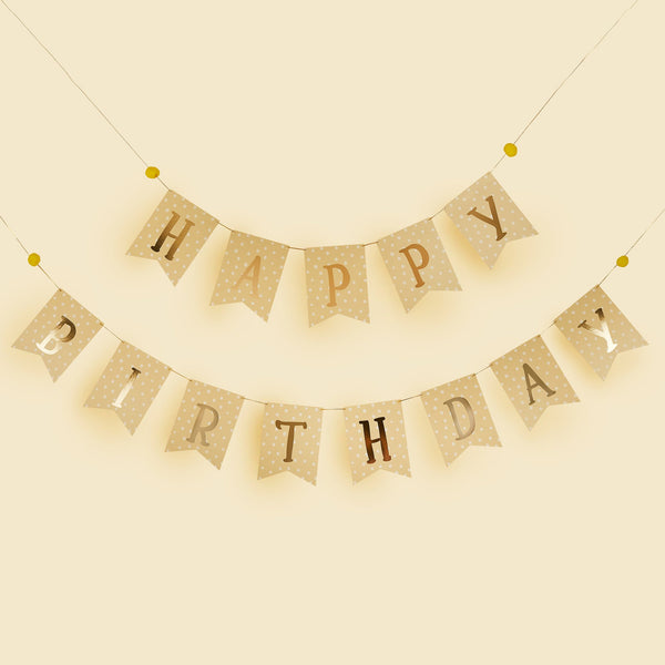 Happy Birthday Flag Bunting