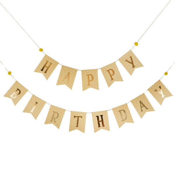 Happy Birthday Flag Bunting