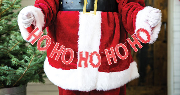 Believe Ho Ho Ho Banner
