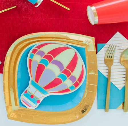 Up, Up & Away Dinner Plates