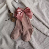Big Bow Knee High Socks