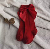 Big Bow Knee High Socks