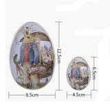 Vintage Rabbit Easter Egg Tins
