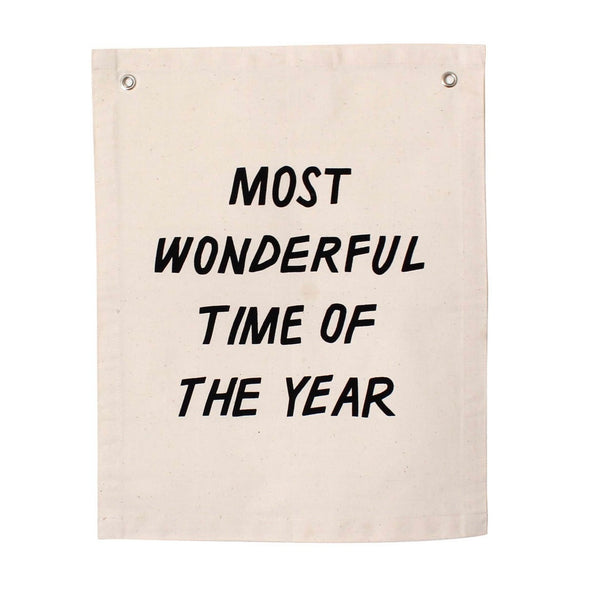Most Wonderful Time Of The Year Banner
