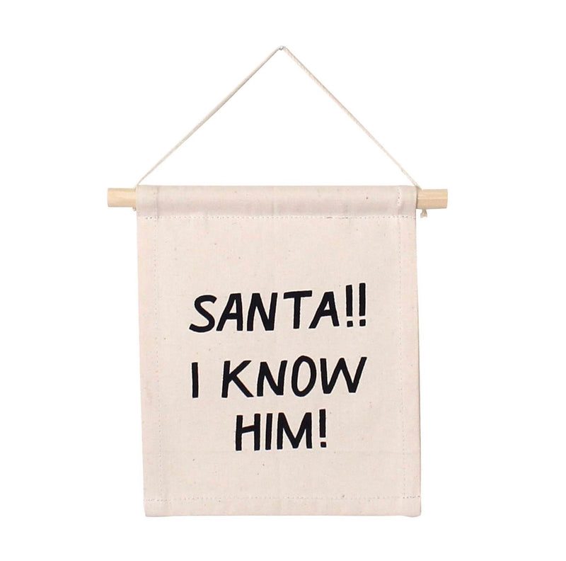 Santa Hang Sign