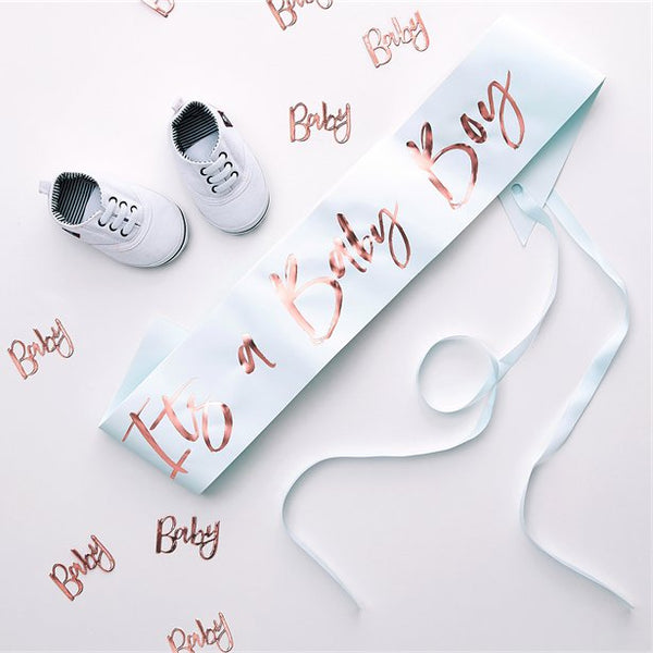 It's a Baby Boy Sash