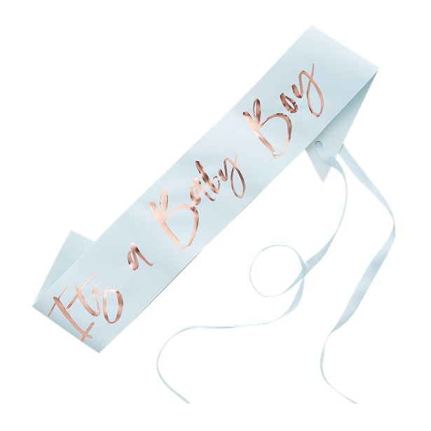 It's a Baby Boy Sash