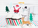 Merry Christmas Cupcake Wrappers
