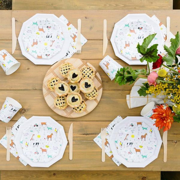 Farm Animals Large Napkins