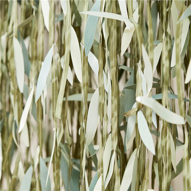 Botanical Green Leaf Backdrop