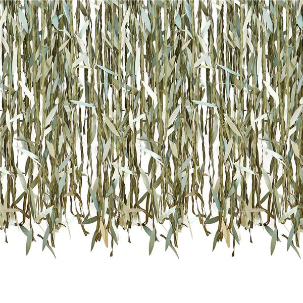 Botanical Green Leaf Backdrop