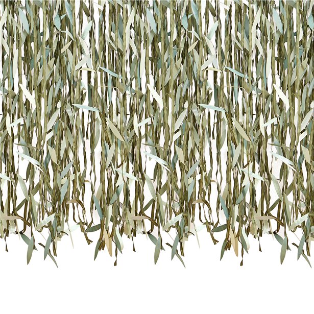 Botanical Green Leaf Backdrop