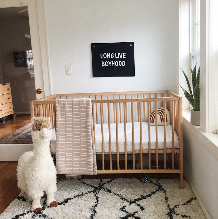 Long Live Boyhood Banner Black