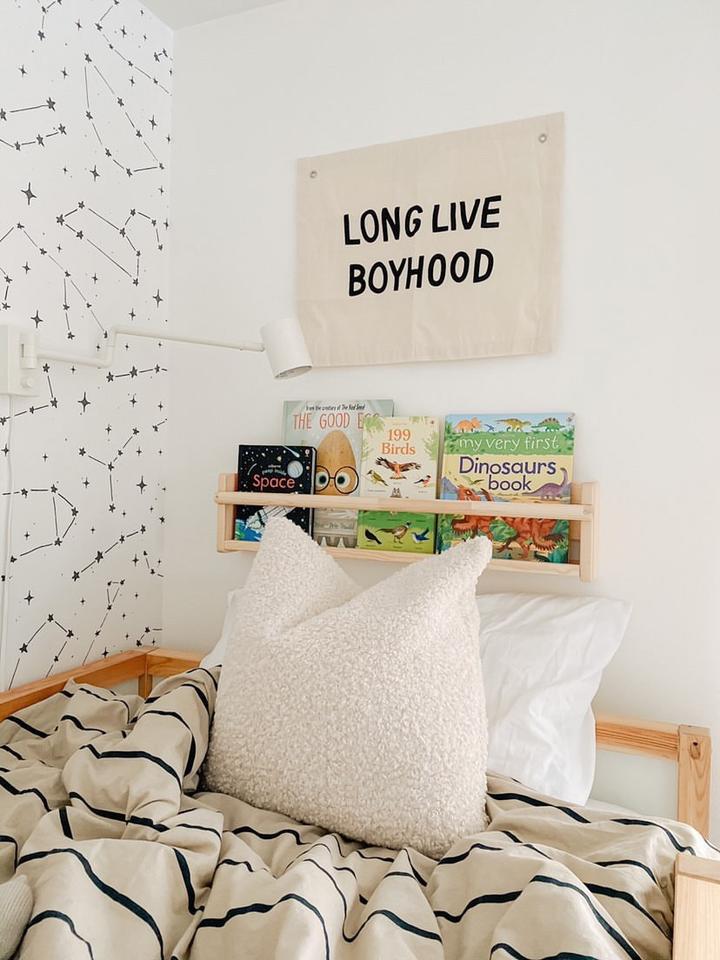 Long Live Boyhood Banner Natural